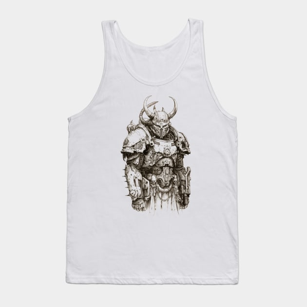 Space Marine Tank Top by difrats